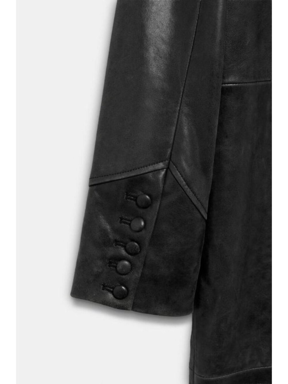 ZARA 100% LEATHER ZW COLLECTION JACKET 5479/246/800 - Picture 5 of 5